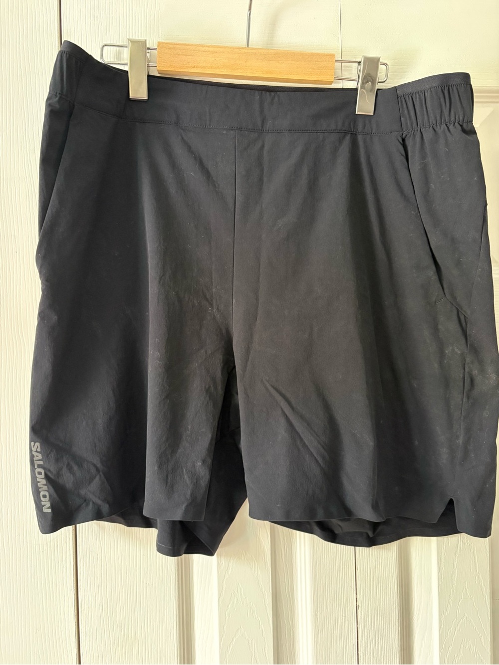 Salomon Women's Black Athletic Running Shorts